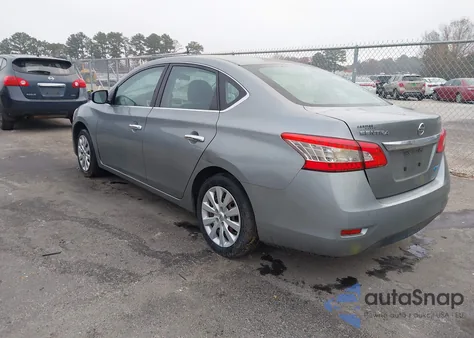 2013 Nissan Sentra S from USA, damaged, VIN 3N1AB7AP7DL693342